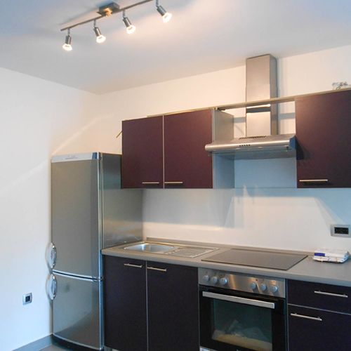 2-Zimmer-Apartment für 4 Personen mit Terasse und Aussicht auf den Garten