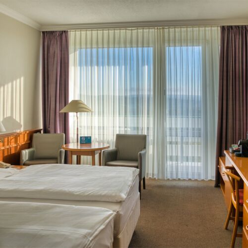 Camera twin superior cu balcon