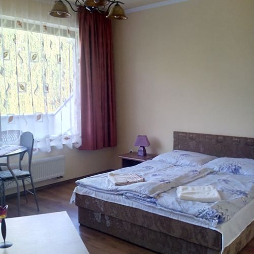 Apartament 3-osobowy z balkonem z widokiem na zamek z 1 pomieszczeniem sypialnianym