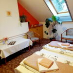Doppelzimmer mit Klimaanlage und Eigener Teeküche (Zusatzbett möglich)