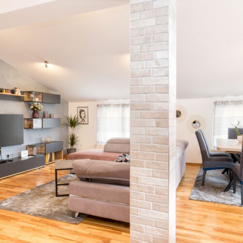 Apartament 6-osobowy na piętrze A2 z 3 pomieszczeniami sypialnianymi