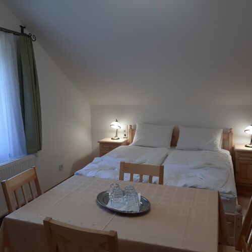 Camera dubla exclusive cu aer condiționat