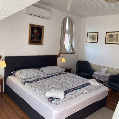 Mansard Air Conditioned Double Room (extra bed available)