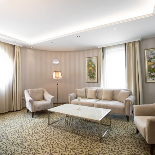 Rezydencja pokój 4-osobowy Przyjazny podróżom rodzinnym z 2 pomieszczeniami sypialnianymi (możliwa dostawka)