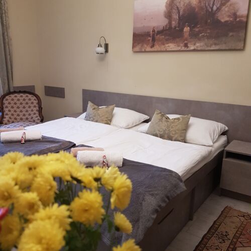 Apartament familial(ă) d cu 2 camere pentru 3 pers. (se poate solicita pat suplimentar)