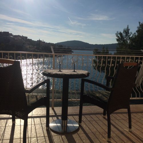 Familie 3-Zimmer-Apartment für 5 Personen mit Aussicht auf das Meer (Zusatzbett möglich)