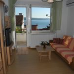 Apartmán s balkónom s manželskou posteľou s 1 spálňou s výhľadom na more (s možnosťou prístelky)