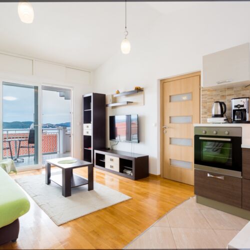 Sea View 2-Room Apartment for 4 Persons 