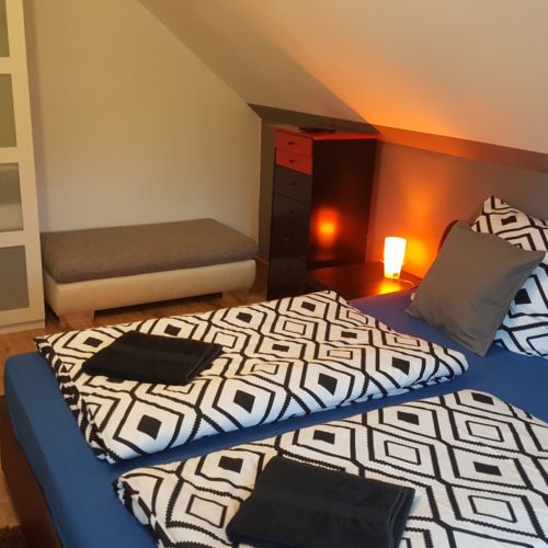 Superior 2-Zimmer-Apartment für 4 Personen mit Aussicht auf den Garten (Zusatzbett möglich)