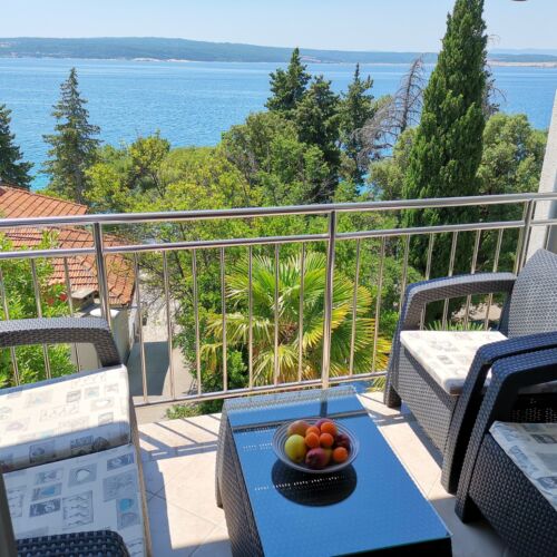 Tourist Sea View 2-Room Apartment for 4 Persons