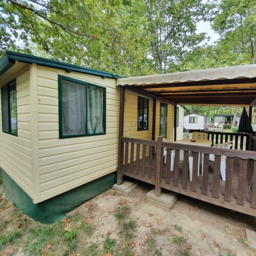 Apartament economy casă mobilă cu 3 camere pentru 5 pers.