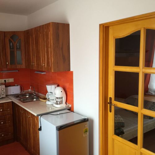 Apartament 4-osobowy Studio z widokiem na ogród z 1 pomieszczeniem sypialnianym