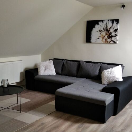 Domek letniskowy 8-osobowy cały dom z widokiem na dziedziniec (możliwa dostawka)