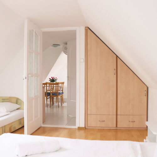 Parkra néző Family 5 fős apartman 2 hálótérrel