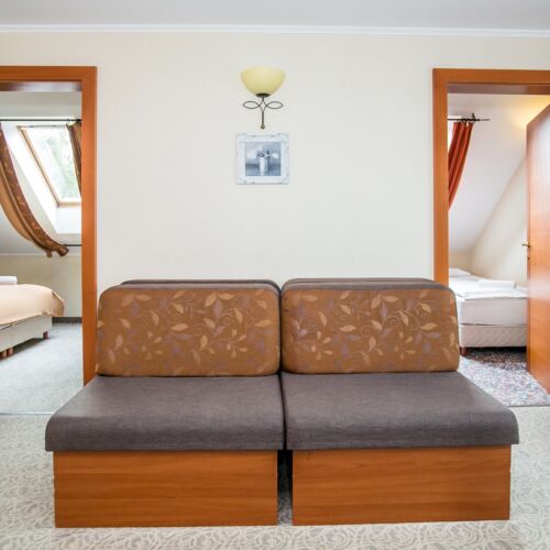 Pokój 4-osobowy Przyjazny podróżom rodzinnym z panoramą (możliwa dostawka)