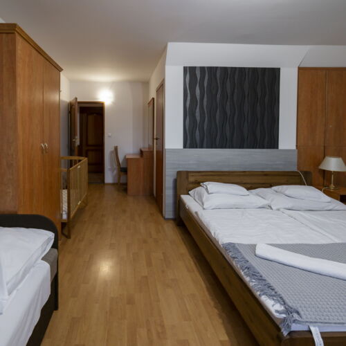 Camera cvadrupla familial(ă) lCD TV (se poate solicita pat suplimentar)