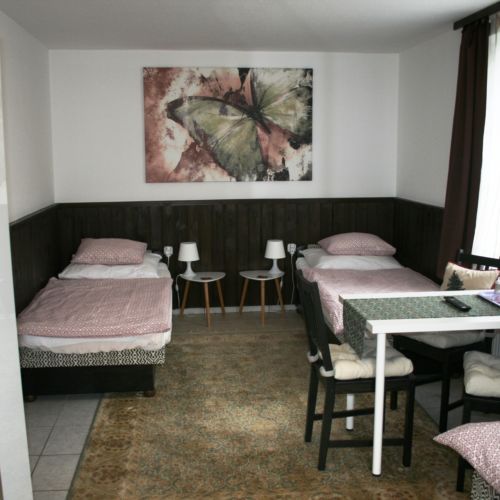 Garden View Upstairs Quadruple Room