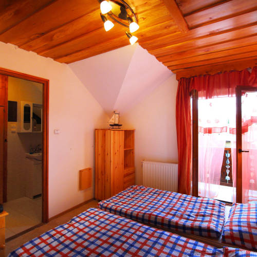 Upstairs Twin Room air Conditioned