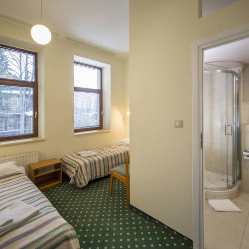 Pokój 2-osobowy tV z płaskim ekranem