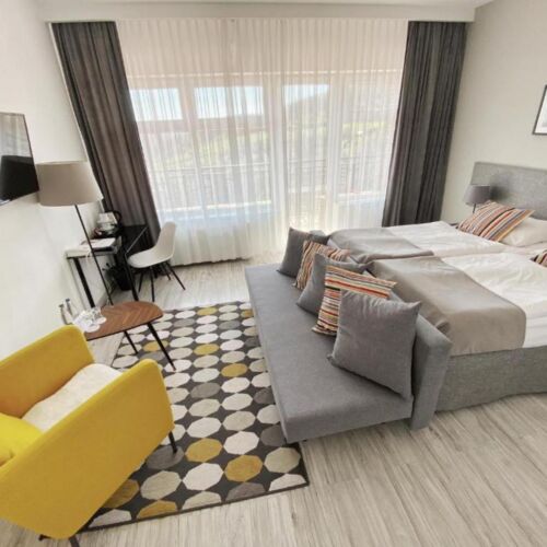 Apartament 4-osobowy Junior Studio z 1 pomieszczeniem sypialnianym