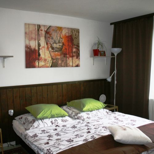 Garden View Upstairs Double Room