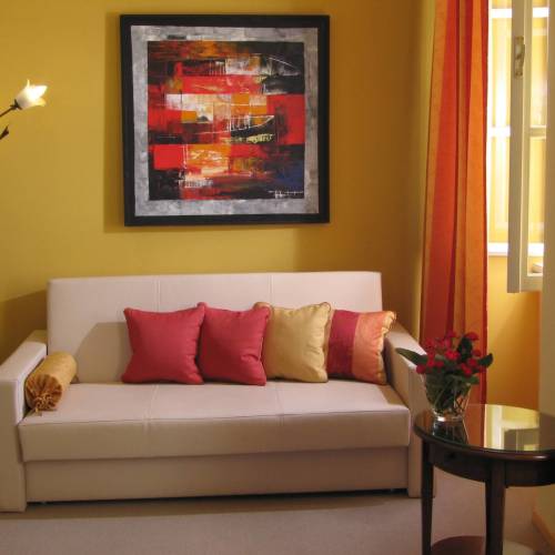 Junior 1-Zimmer-Suite für 3 Personen mit Aussicht auf das Meer