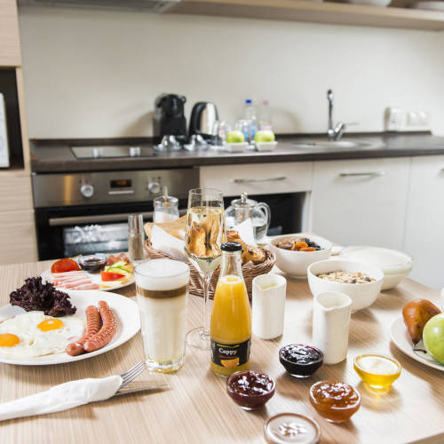 Vip Suita s terasou pro 2 os. s 1 ložnicí