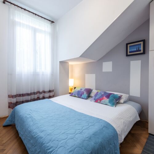 Apartament 4-osobowy Family z tarasem z 2 pomieszczeniami sypialnianymi