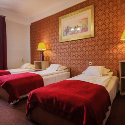 Camera cvadrupla confort cu baie comuna