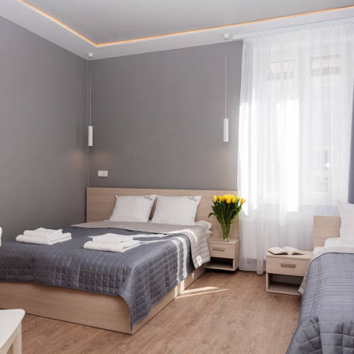 Pokój 4-osobowy Przyjazny podróżom rodzinnym z widokiem na dziedziniec