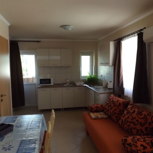 Apartman s manželskou postelí s 1 ložnicí s výhledem do zahrady na poschodí (s možností přistýlky)