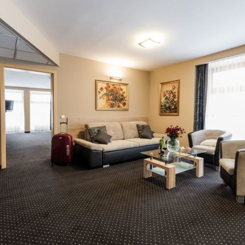 Apartament 2-osobowy z klimatyzacją z wanną z 1 pomieszczeniem sypialnianym