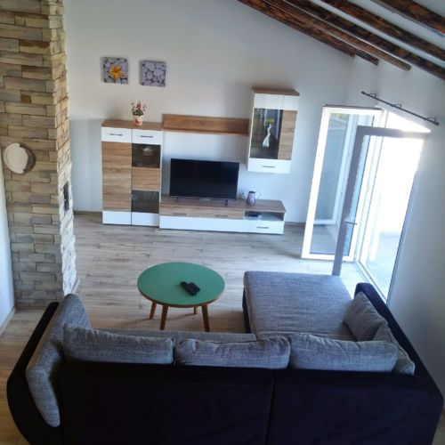 Apartament 4-osobowy na poddaszu Superior z 2 pomieszczeniami sypialnianymi