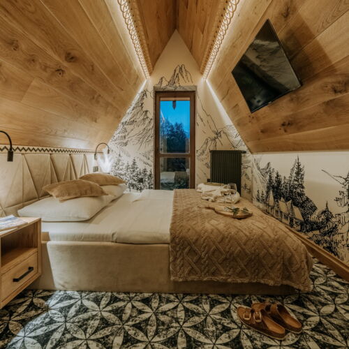 Apartament economy studio cu 2 camere pentru 4 pers.