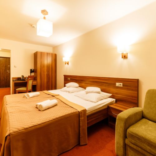 Pokój 2-osobowy typu Twin Standard (możliwa dostawka)