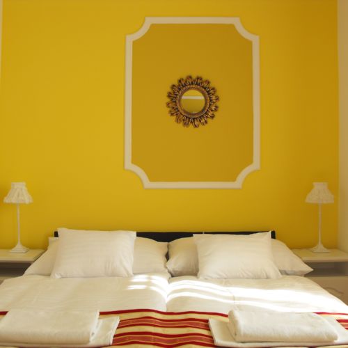 River View Double Room with Bathtub