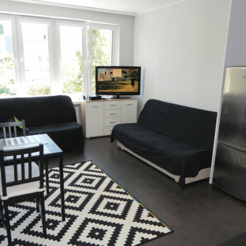 Apartament 6-osobowy na piętrze z widokiem na miasto z 2 pomieszczeniami sypialnianymi