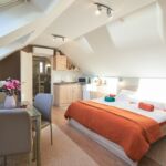 Superior 2-Zimmer-Apartment für 4 Personen im Dachgeschoss (Zusatzbett möglich)