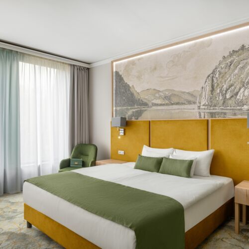 Pokój 2-osobowy Deluxe z widokiem na rzekę