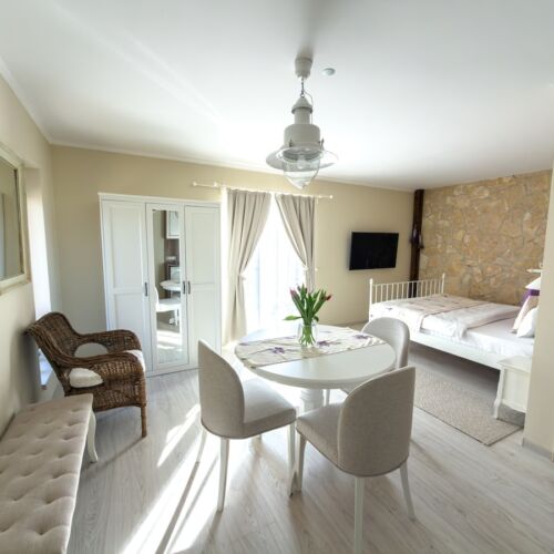 Studio 1-Room Apartment for 2 Persons with Terrace