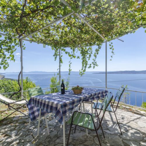 Apartament 5-osobowy z klimatyzacją z widokiem na morze z 2 pomieszczeniami sypialnianymi