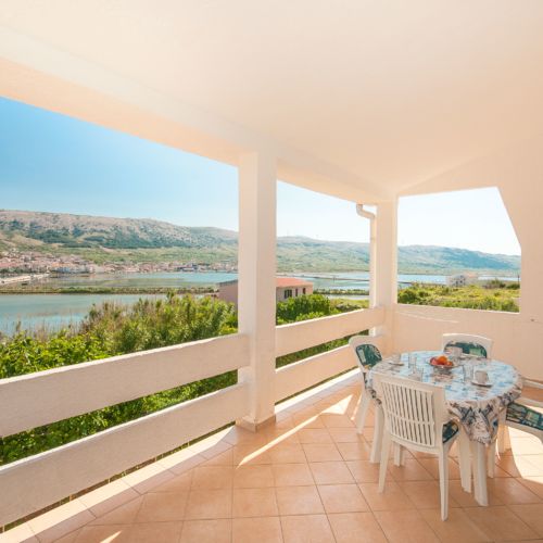 2-Zimmer-Apartment für 4 Personen mit Klimaanlage und Aussicht auf das Meer