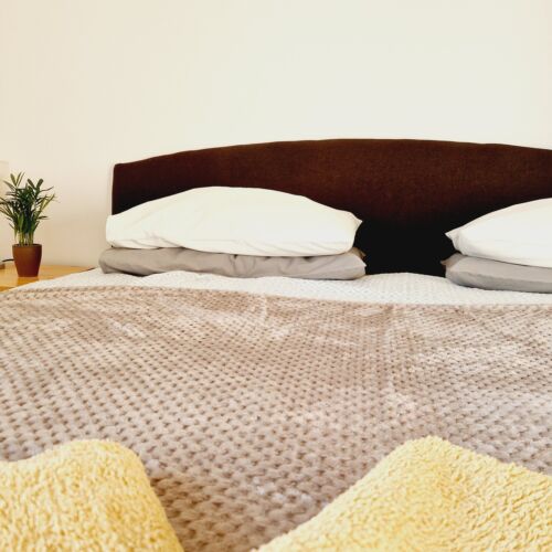 Camera dubla la etaj cu vedere spre grădină (se poate solicita pat suplimentar)