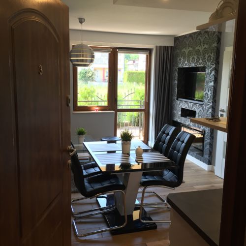 Apartament 5-osobowy na parterze tV z płaskim ekranem