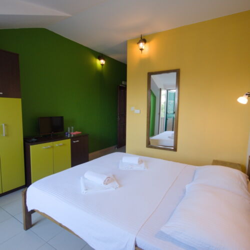 Camera dubla romantică cu vedere spre mare