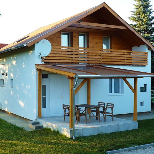 Domek całoroczny 8-osobowy Przyjazny podróżom rodzinnym z tarasem