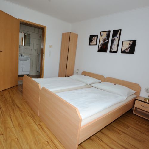 Standard 1-Zimmer-Apartment für 2 Personen mit Badezimmer
