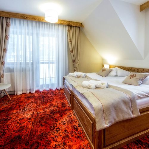 Studio 1-Room Balcony Apartment for 2 Persons (extra beds available)