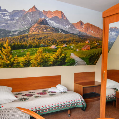 Pokój 3-osobowy Standard z widokiem na góry