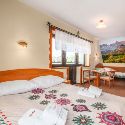 Pokój 3-osobowy Standard z widokiem na góry